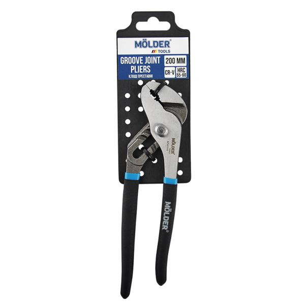 Купити Кліщі Molder переставні Cr-V 200мм, макс.діаметр 31мм