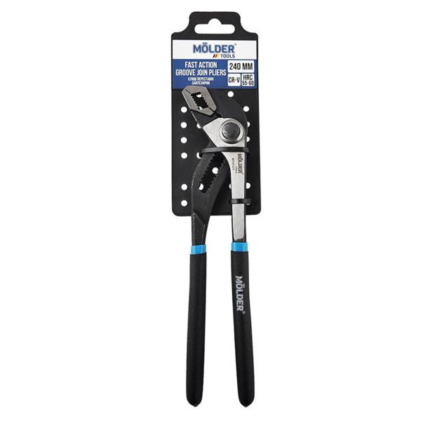 Купити Кліщі Molder переставні сантехнічні Cr-V 240мм, макс.діаметр 35мм MT47224