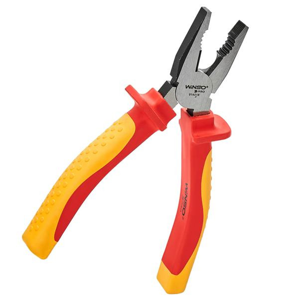 Купити Плоскогубці Winso Pro комбіновані діелекричні 60Cr-V 180мм, VDE 1000В