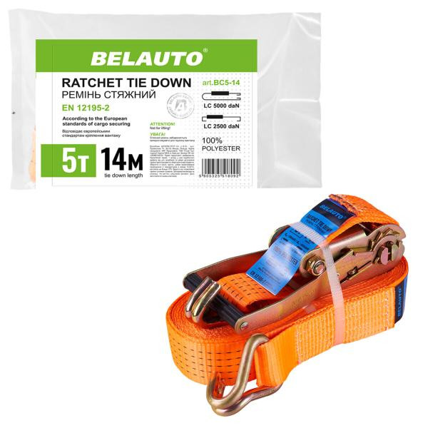Купити Стяжний ремінь Белавто 5т, 14м