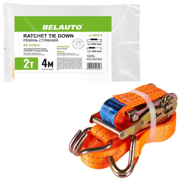 Купити Стяжний ремінь Белавто 2т, 4м