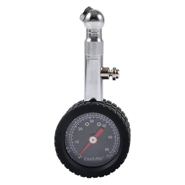 Купити Манометр автомобільний Carlife 0-110 PSI