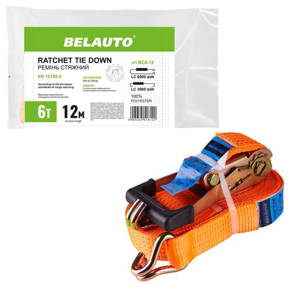 Купити Стяжний ремінь Белавто 6т, 12м