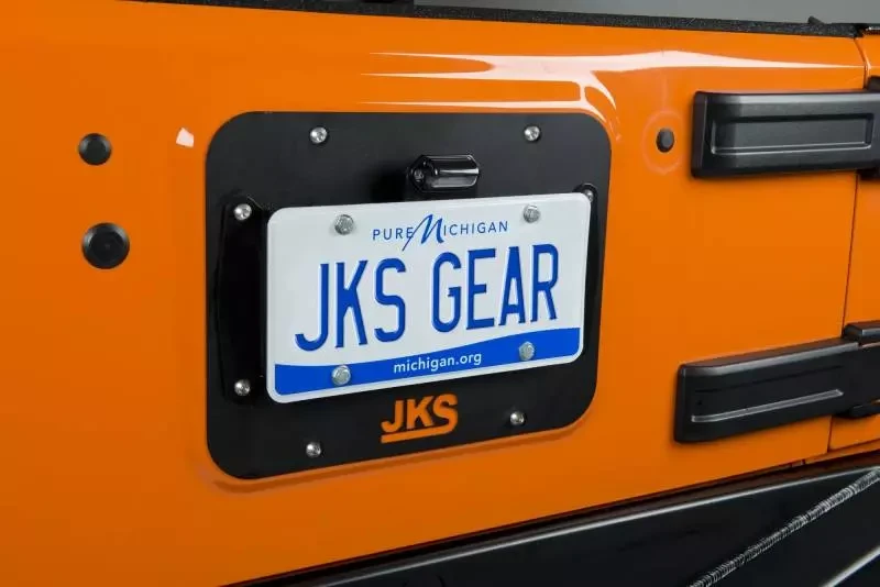Buy The license plate set with JKS - Jeep Wrangler JK