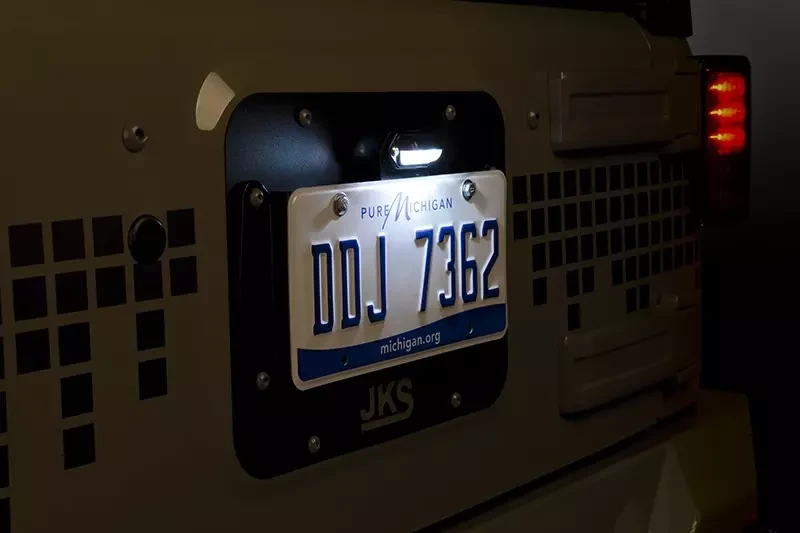 Buy The license plate set with JKS - Jeep Wrangler JK