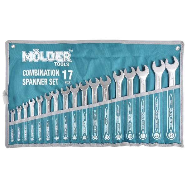 Купити Набір ключів Molder CR-V, 6-24мм, 17шт
