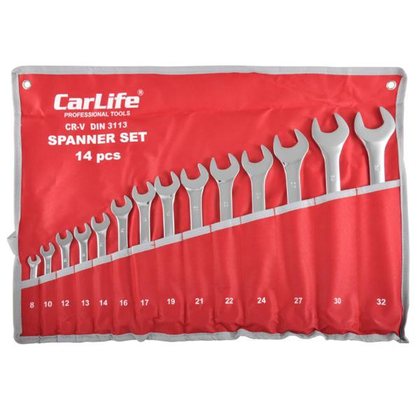 Купити Набір ключів Carlife CR-V, 8-32мм, 14шт