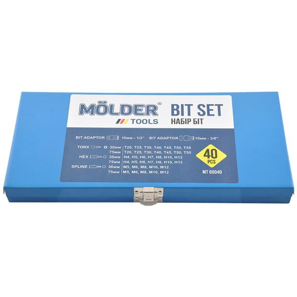 Купити Професійний набір зірок і шестигранників Molder CR-V 40шт