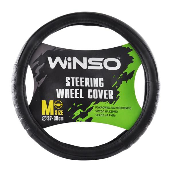 Купить Чехол на руль Winso М, Ø37-39 экокожа 140120