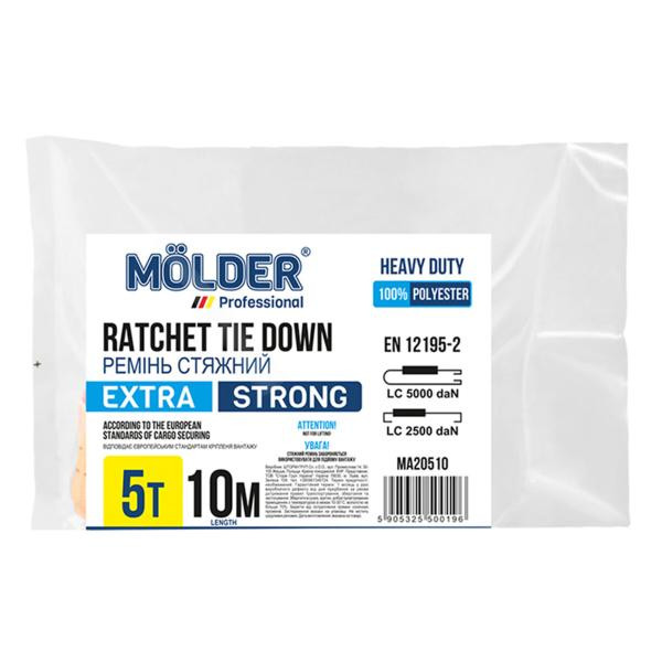 Купити Стяжний ремінь Molder 5т, 10м