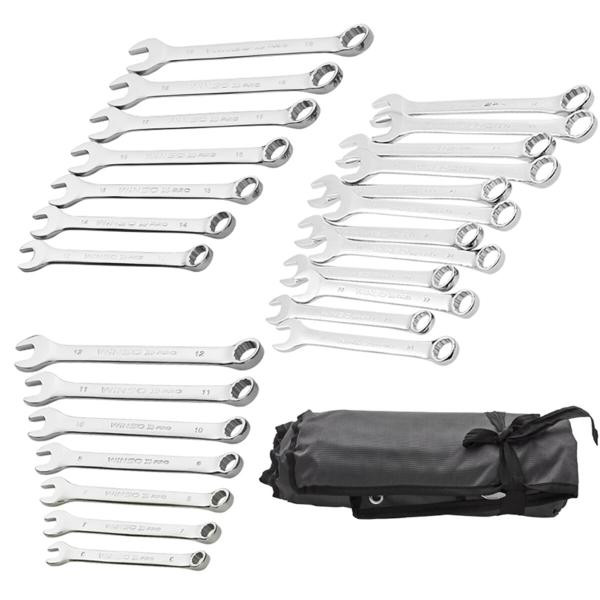 Купити Набір ключів Winso PRO комбіновані CR-V 26шт 6-32мм