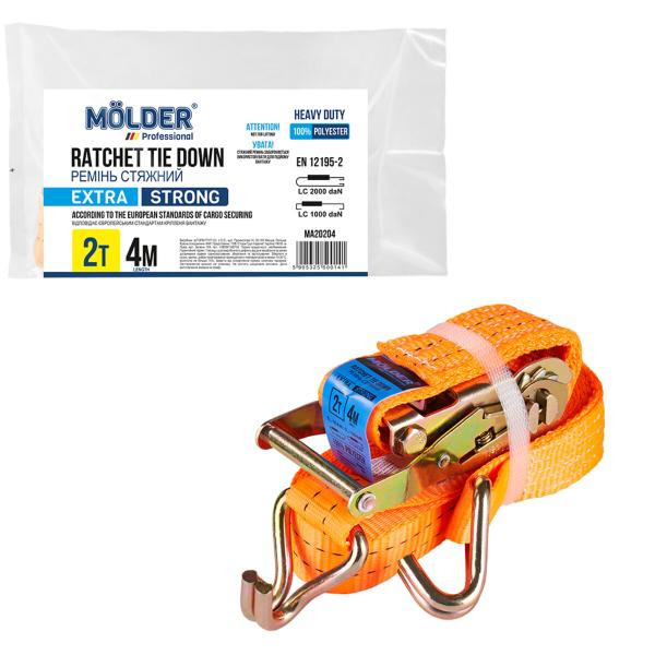 Купити Стяжний ремінь Molder 2т, 4м