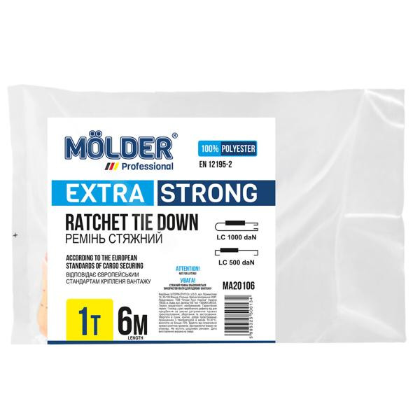 Купити Стяжний ремінь Molder 1т, 6м