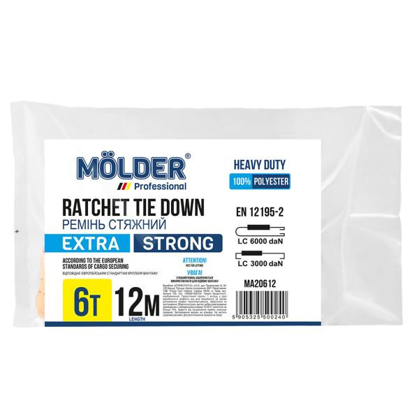 Купити Стяжний ремінь Molder 6т, 12м