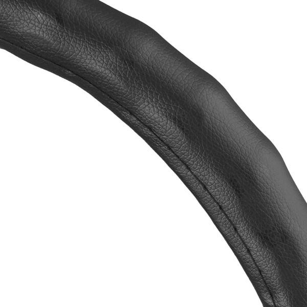 Купити Чохол на кермо Carlife 39 - 41см, екошкіра, чорний, один шов SW142L