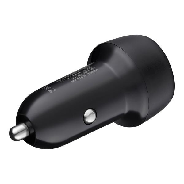 Купить Автомобильное зарядное устройство Brevia ePower DualDrive 12W 2xUSB-A черный