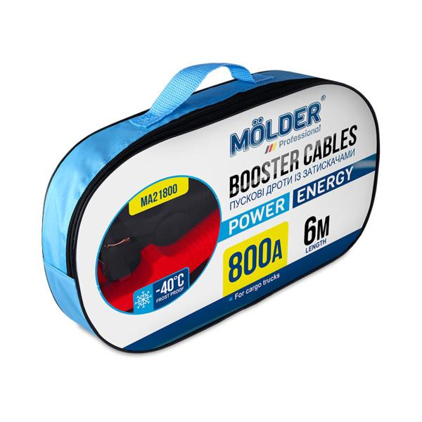 Купити Провода-прикурювачі Molder 800A, 6м