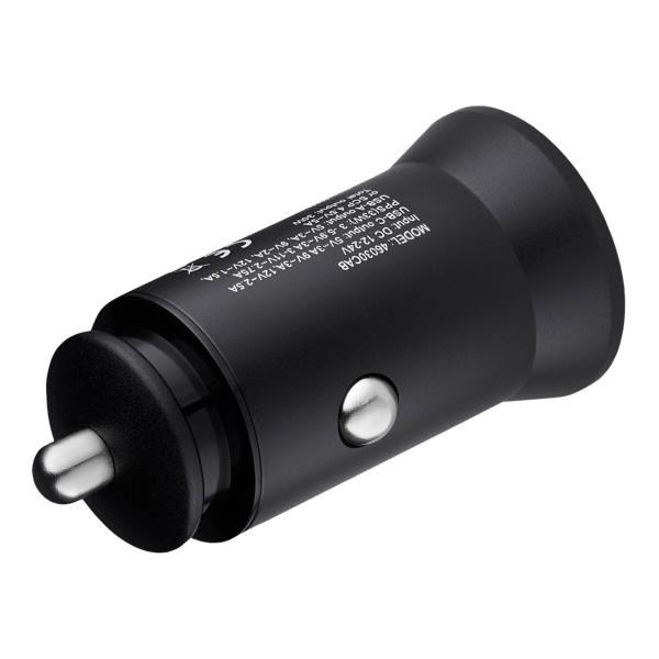 Купити Автомобільний зарядний пристрій Brevia ePower DualCharge 30W 1xUSB-C+1xUSB-A чорний