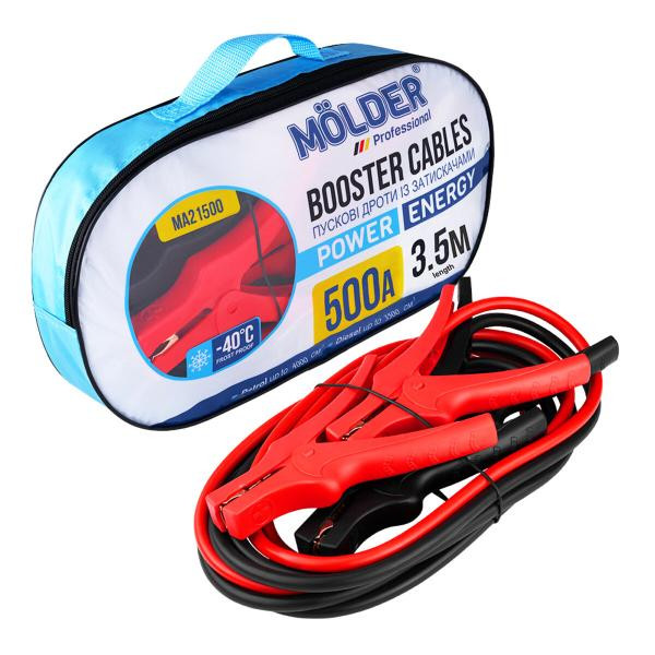 Купити Провода-прикурювачі Molder 500A, 3,5м