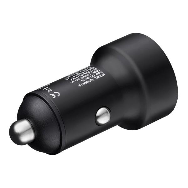 Купити Автомобільний зарядний пристрій Brevia ePower DualCharge Display 40W 2xUSB-C чорний