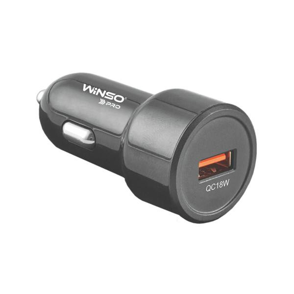 Купити Автомобільний зарядний пристрій Winso PRO QC18W USB-A