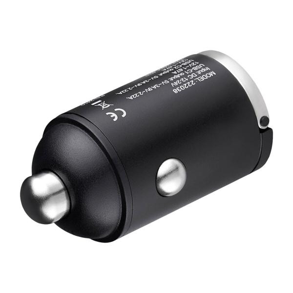 Купити Автомобільний зарядний пристрій Winso PRO 38W USB-C+USB-A mini Metal