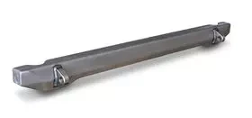 Buy Back bumper bfh II with Shackle Tabs Steel Poison Spyder - Jeep Wrangler TJ