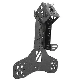 Купить Креплением для запаски и канистры SMITTYBILT SLANT TIRE - Jeep Wrangler JK