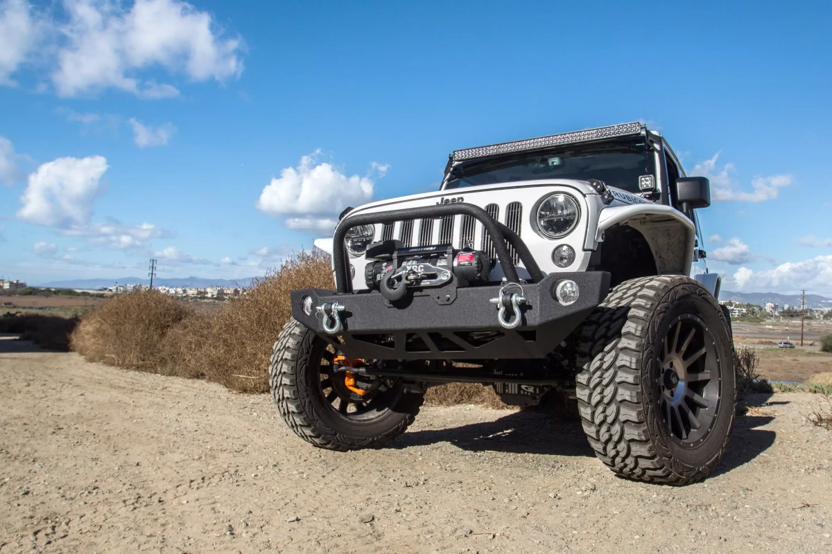 Buy Front steel bumper SRC Carbine Smittybilt - Jeep Wrangler JK