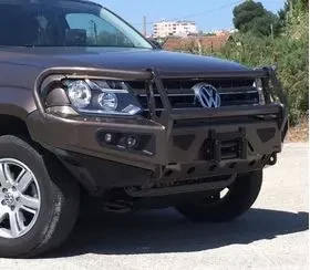 Buy The bumper front with the crapping under the winch and fog heads of AFN - Volkswagen Amarok