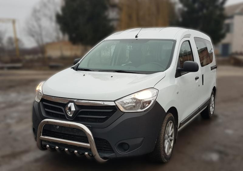 Купити Кенгурятник WT003 (нерж) для Renault Lodgy 2013-2022 рр