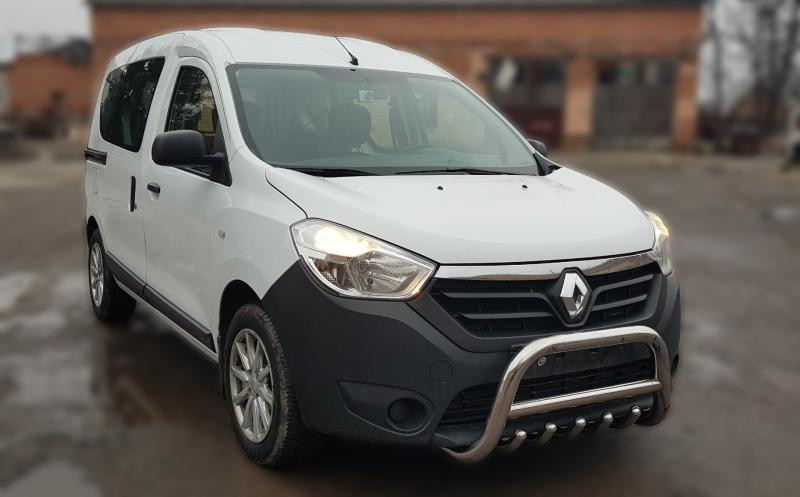 Купити Кенгурятник WT003 (нерж) для Renault Lodgy 2013-2022 рр