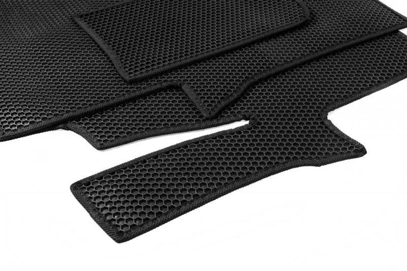 Купить Резиновые коврики Carsuit (АКПП, черные) для Ford Connect 2014-2021 гг