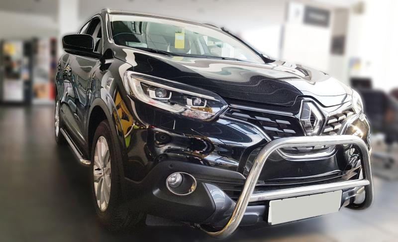 Купити Кенгурятник (нерж) для Renault Kadjar 2015-2022 рр