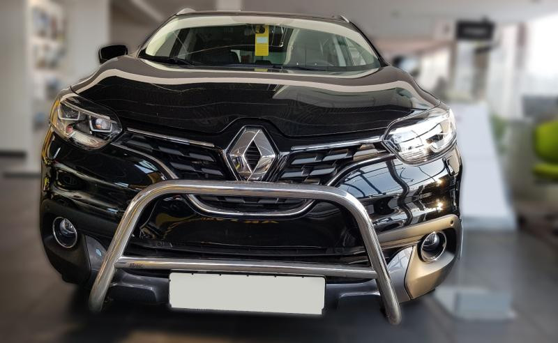 Купити Кенгурятник (нерж) для Renault Kadjar 2015-2022 рр