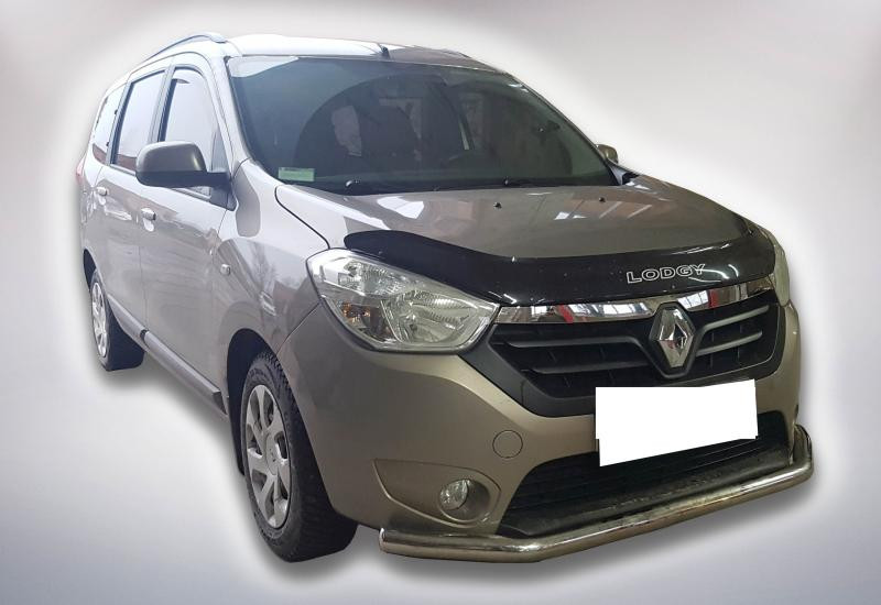 Купити Передній захист ST008 (нерж) для Dacia Lodgy 2012-2022 рр