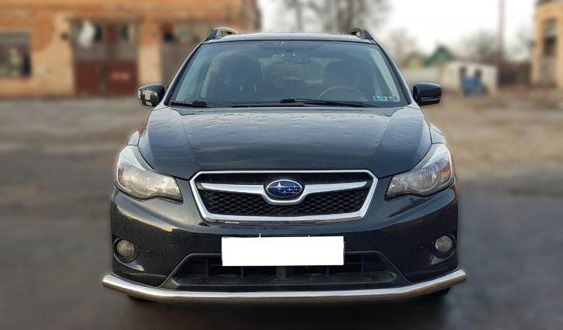 Купити Передній захист ST008 (нерж) для Subaru XV 2011-2017 рр