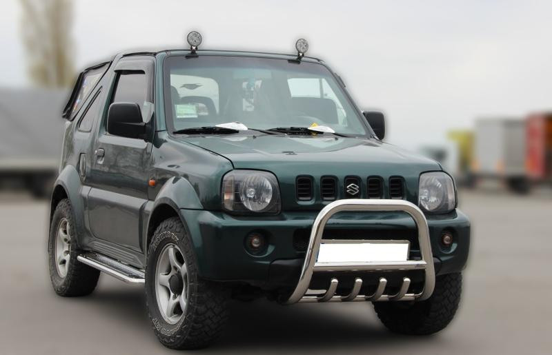 Купити Кенгурятник F2-01 (нерж) для Suzuki Jimny 1998-2018 рр