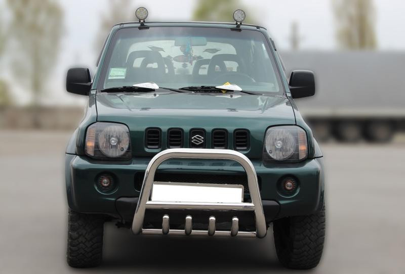 Купити Кенгурятник F2-01 (нерж) для Suzuki Jimny 1998-2018 рр