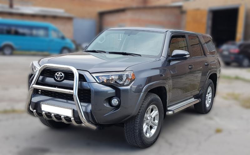Купити Кенгурятник F1-50 (2014-2024, нерж) для Toyota 4Runner рр