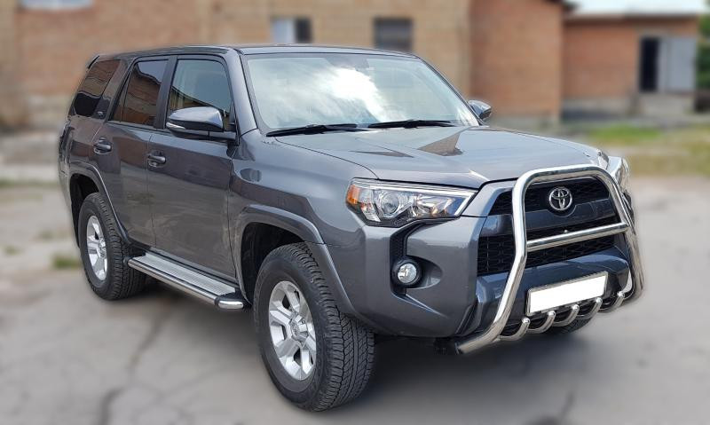 Купити Кенгурятник F1-50 (2014-2024, нерж) для Toyota 4Runner рр