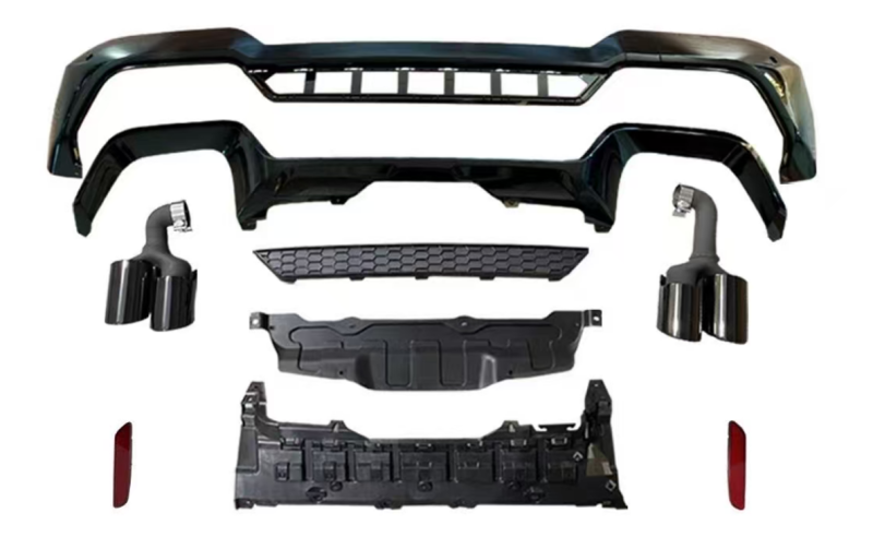 Купить Задний диффузор с насадками (для F97 2022-2024) для BMW X3 G01 2018- гг