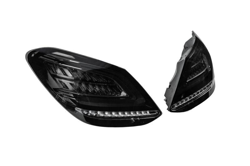 Купить Задние фонари BlackEdition V2 (2 шт) для Mercedes C-сlass W205 2014-2021 гг