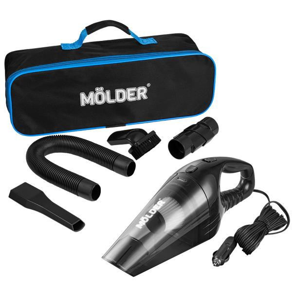Купити Пилосос автомобільний Molder від прикурювача 110Вт, 12В, 3.2кПа, чорний