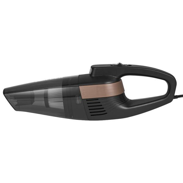 Купити Пилосос автомобільний Molder від прикурювача з LED ліхтарем 110Вт, 12В, 3.2кПа, чорний