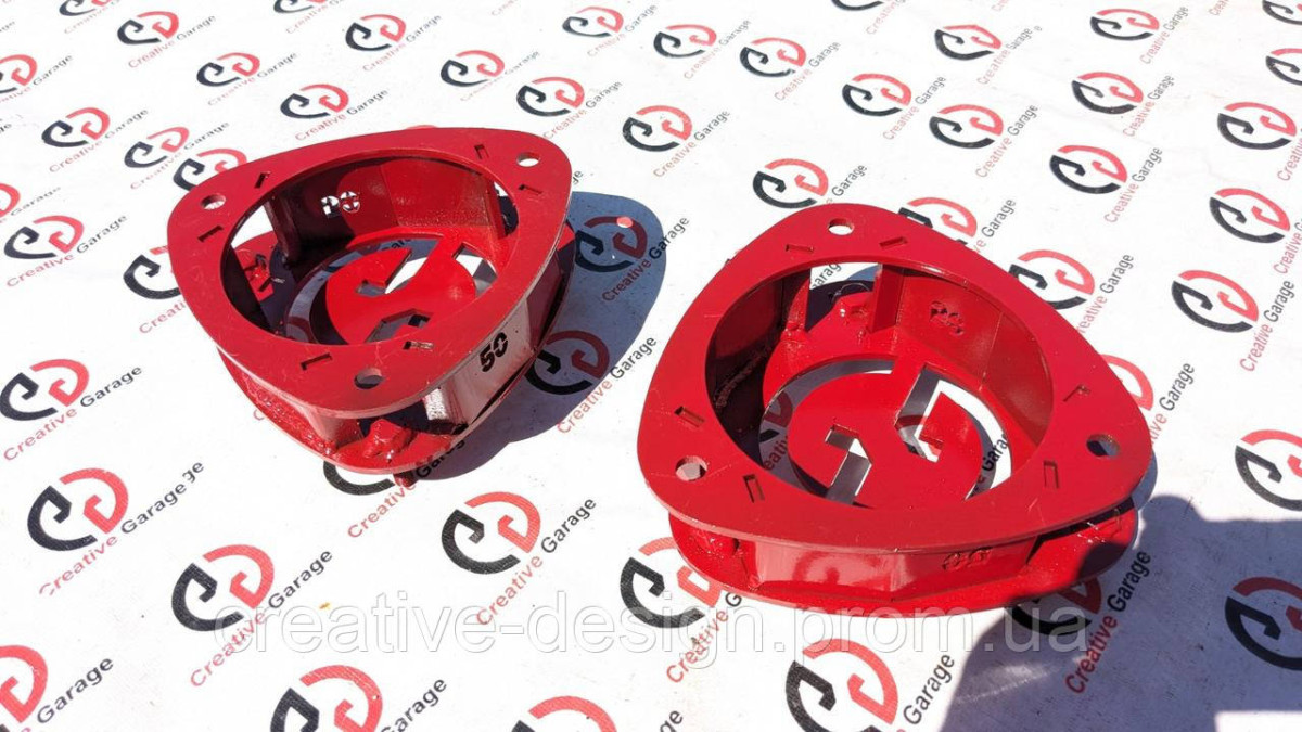 Купить Проставки опор передних стоек Subaru Legacy BL и Outback BP 50 мм со смещением