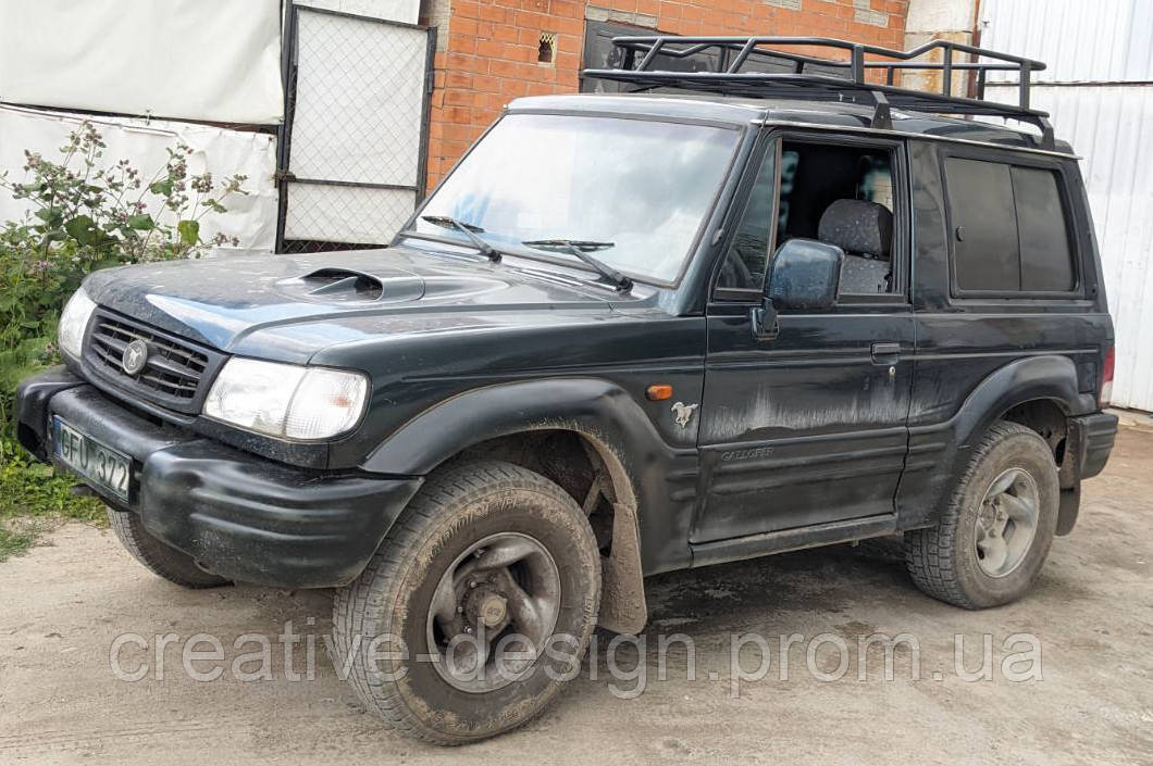Купити Багажник експедиційний (кошик), посилений Alpha, з 4 кронштейнами Mitsubishi Pajero 1G короткий та інших авто