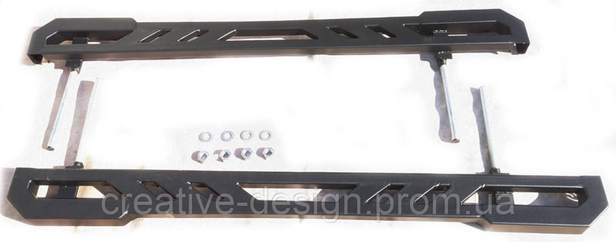 Купить Подножки (Пороги) для ВАЗ 2121-21217 Нива "Delux" от CG