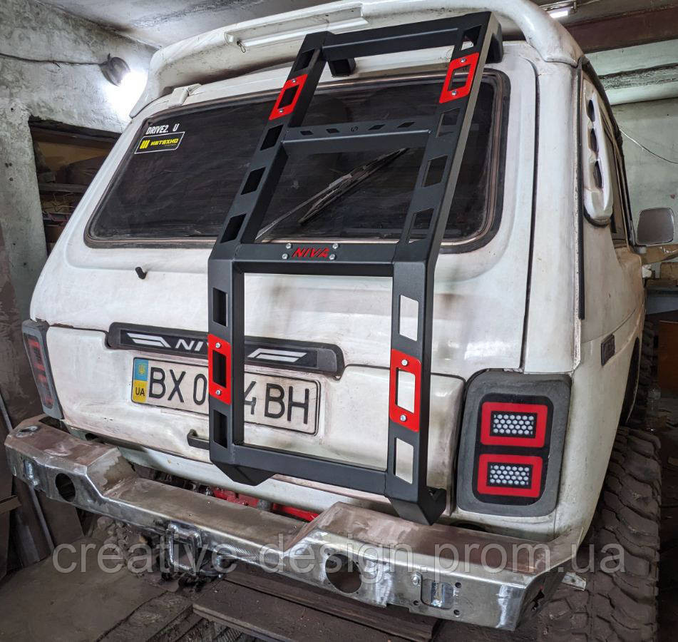 Купить Лестница для ВАЗ 2121-21214 Нива Stelth От Creative Garage
