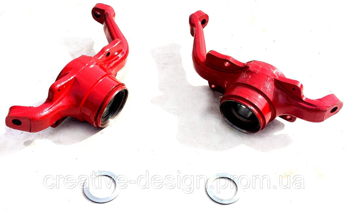 Купити Кулаки поворотні від CG з дворядним підшипником від вантажівки Івеко для ВАЗ 2123 шевроле Нива і 21214M після 2010 р випуску